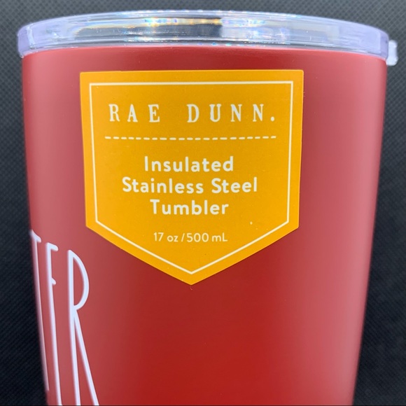 Rae Dunn SWEATER WEATHER Stainless Steel Tumbler - Picture 3 of 6